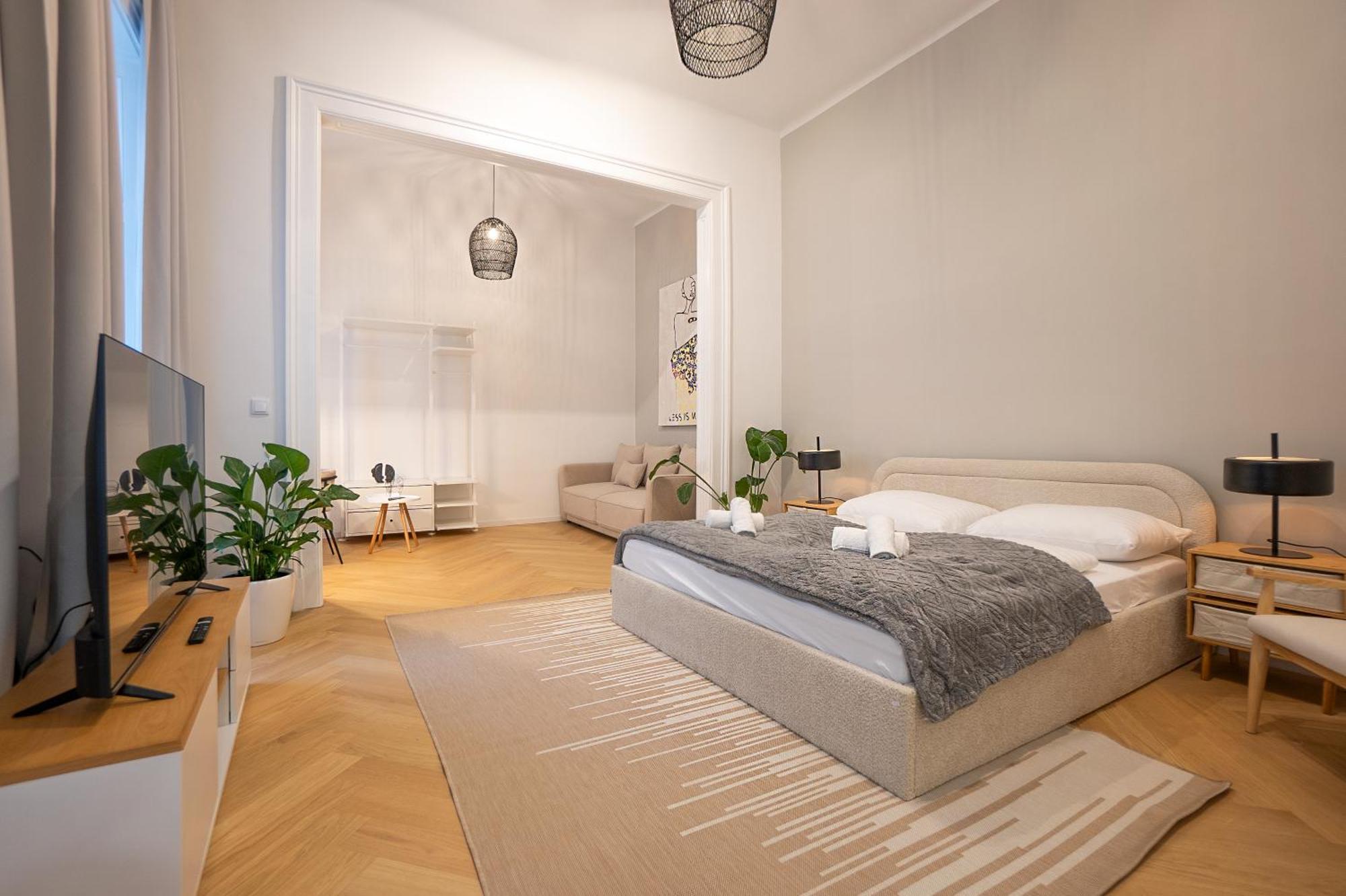 Spacious 110М2 Flat In The City Center Wien Eksteriør billede